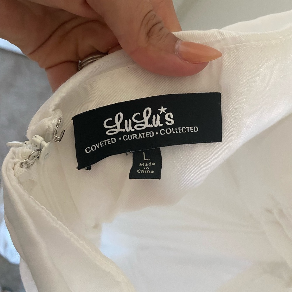 LuLu’s White Maxi Dress - Picture 2 of 4